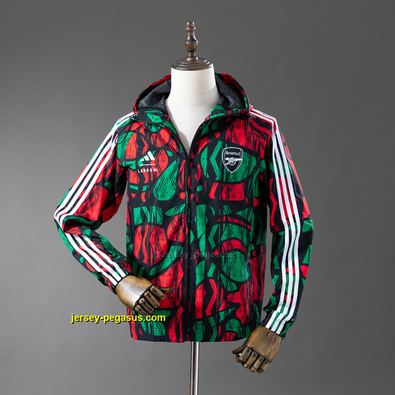Arsenal 2025-26 Colorful Windbreaker