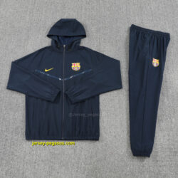 Barcelona 2025-26 Black Windbreaker suit