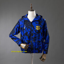 Barcelona 2025-26 Blue windbreaker