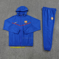 Barcelona 2025-26 bright blue Windbreaker suit