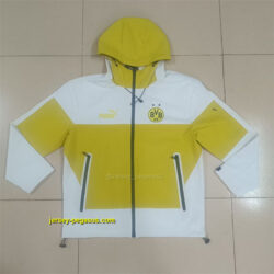 Borussia Dortmund 2025-26 Yellow And White windbreaker(95)