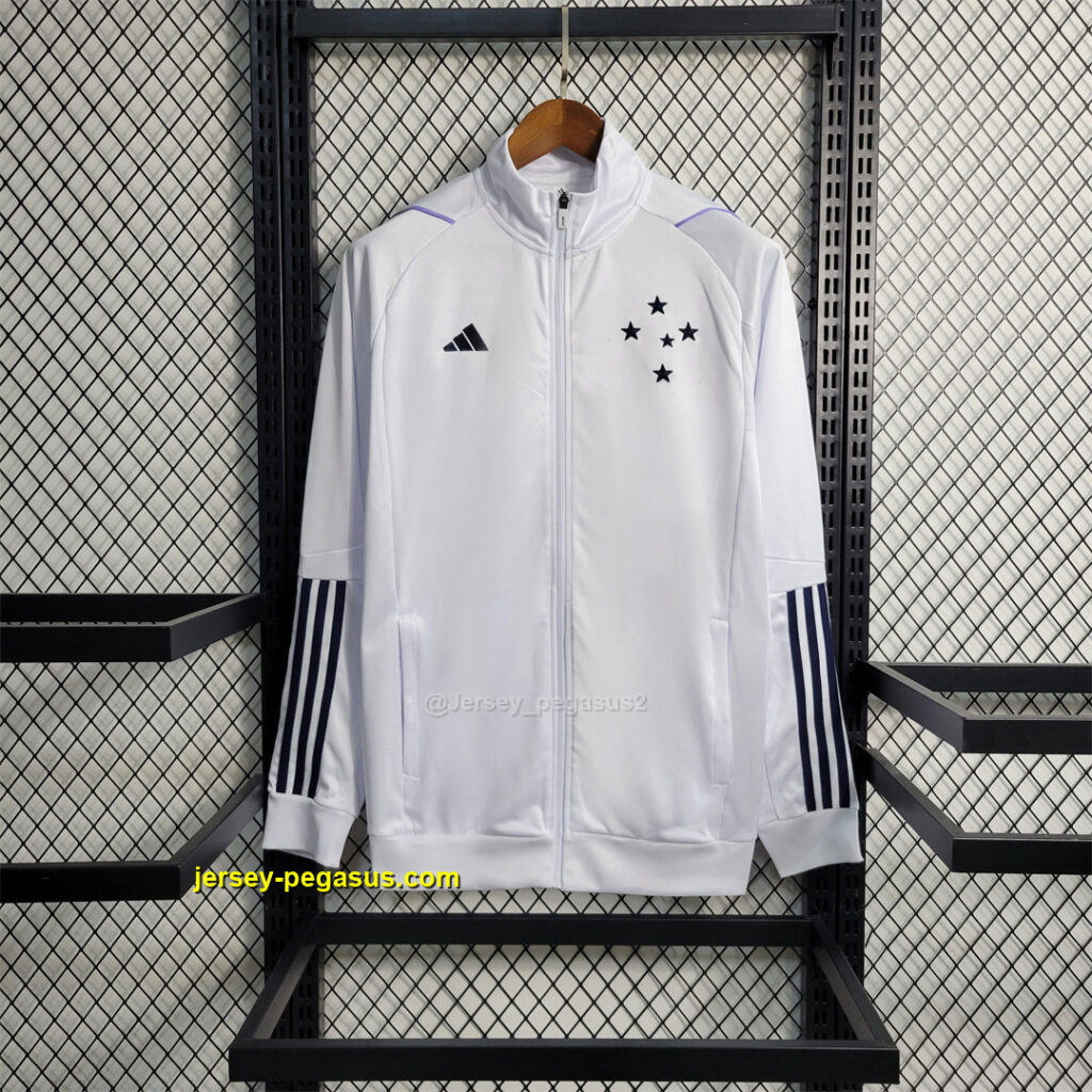Cruzeiro white training jacket