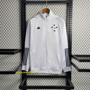 Cruzeiro white training jacket