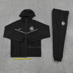 Inter Milan 2025-26 Black Windbreaker suit