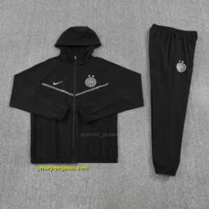 Inter Milan 2025-26 Black Windbreaker suit