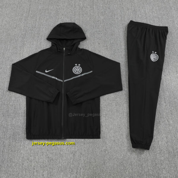Inter Milan 2025-26 Black Windbreaker suit