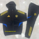 Manchester United 2025-26 Black Windbreaker suit