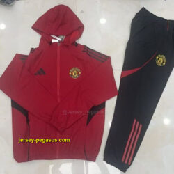 Manchester United 2025-26 Red Windbreaker suit