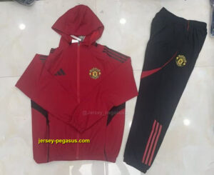 Manchester United 2025-26 Red Windbreaker suit