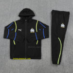 Marseille 2025-26 Black Windbreaker suit