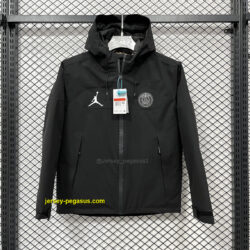 PSG Black Cotton Jacket