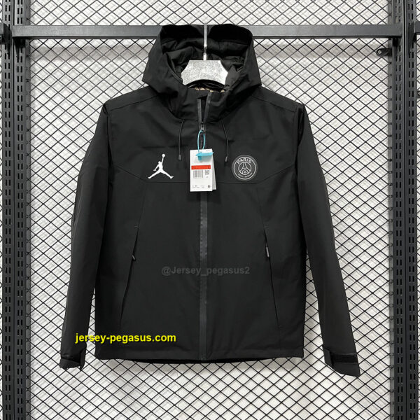 PSG Black Cotton Jacket PSG Black Cotton Jacket