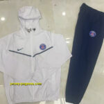 Paris Saint Germain 2025-26 White Windbreaker suit