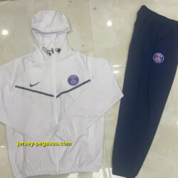 Paris Saint Germain 2025-26 White Windbreaker suit