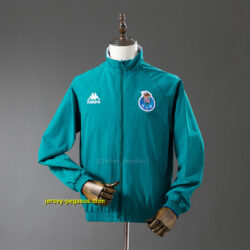 Porto 2025-26 Blue and White Reversible Windbreaker