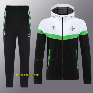 Real Betis 2025-26 Black White Windbreaker Suit