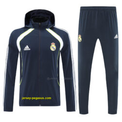 Real Madrid 2025-26 Dark Blue Windbreaker suit