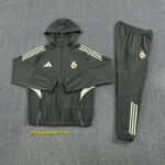 Real Madrid 2025-26 Dark Green Windbreaker suit