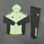 Real Madrid 2025-26 Light Yellow Windbreaker suit