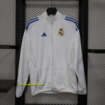 Real Madrid 2025-26 White Windbreaker