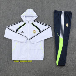 Real Madrid 2025-26 White Windbreaker suit