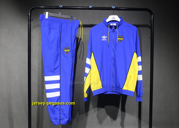 Boca blue windbreaker suit Boca blue windbreaker suit