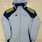 Boca gray windbreaker
