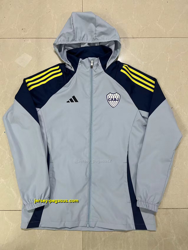 Boca gray windbreaker Boca gray windbreaker