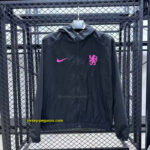 CHE black windbreaker