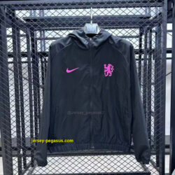 CHE black windbreaker