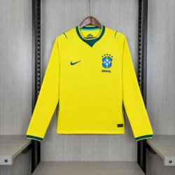 2026 Long-sleeved Brazil Home Jersey