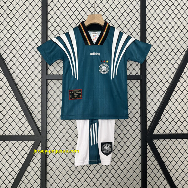 1996 Germany Away Retro Kids Kits Euro Cup Shirt Cheap Jerseys 1996 Germany Away Retro Kids Kits Euro Cup Shirt Cheap Jerseys