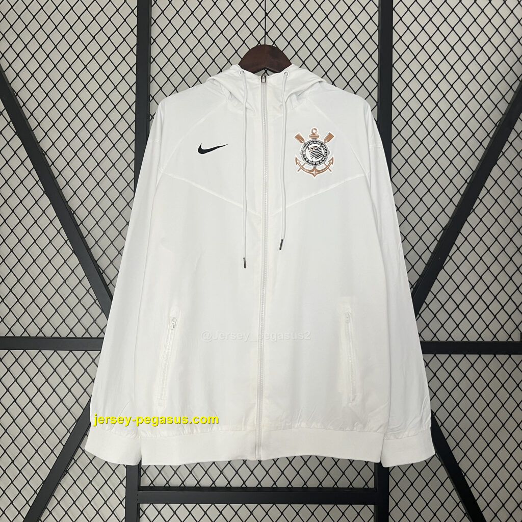Corinthians Windbreaker White
