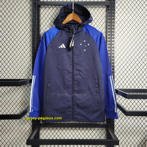 Cruzeiro royal blue and blue Windbreaker Cruzeiro royal blue and blue Windbreaker