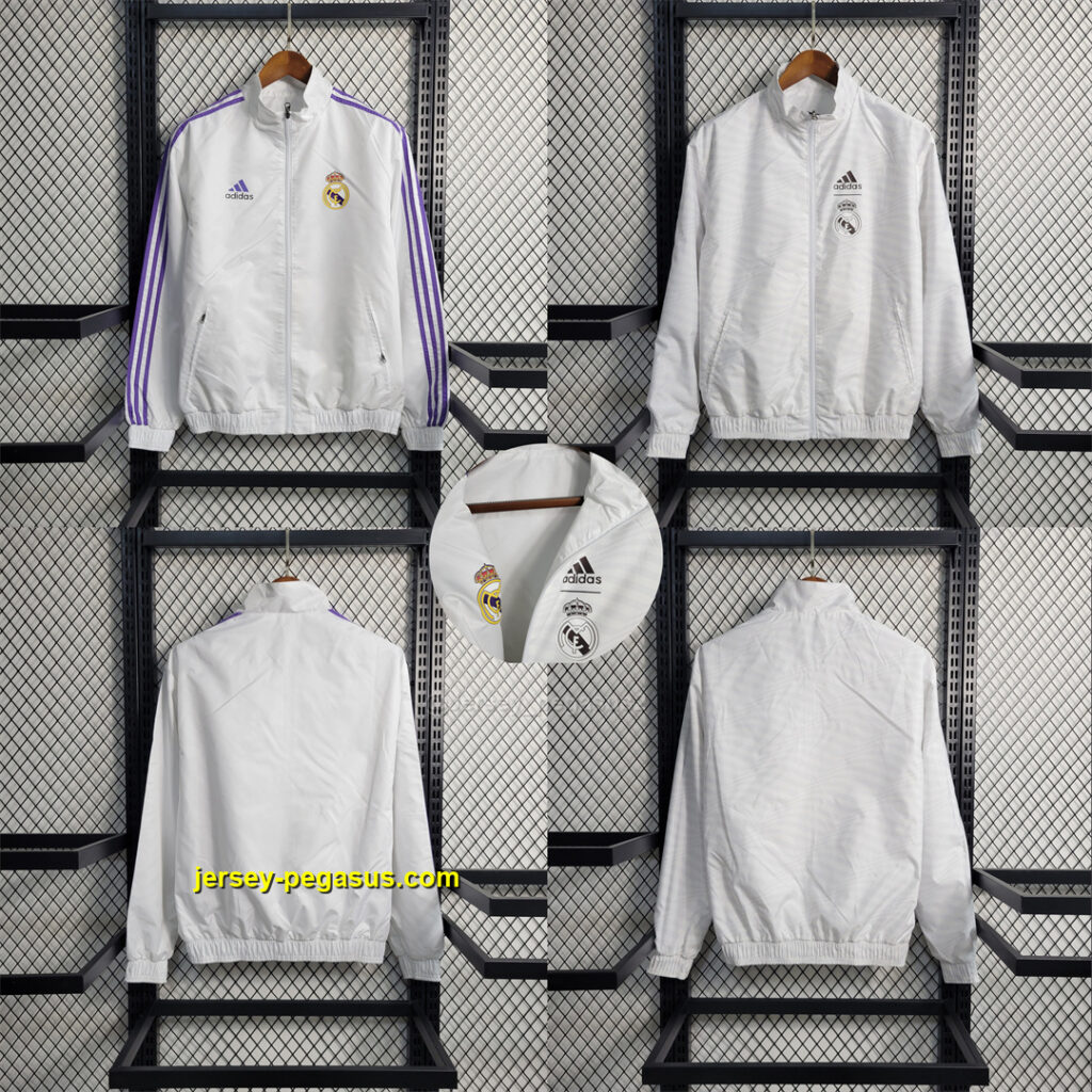 Double-side Windbreaker R MAD white