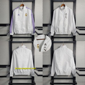 Double-side Windbreaker R MAD white