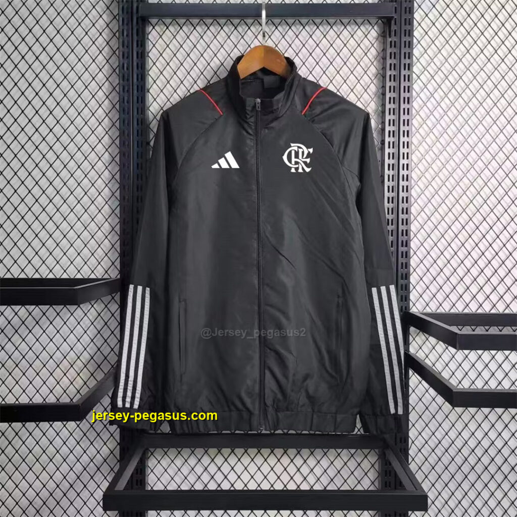 Flamengo black Windbreaker