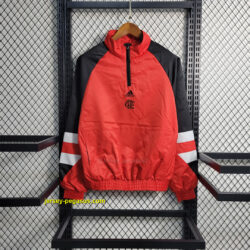 Flamengo red Windbreaker