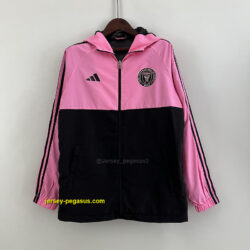 Miami Pink and Black windbreaker