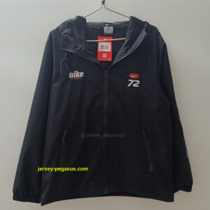 NK black windbreaker