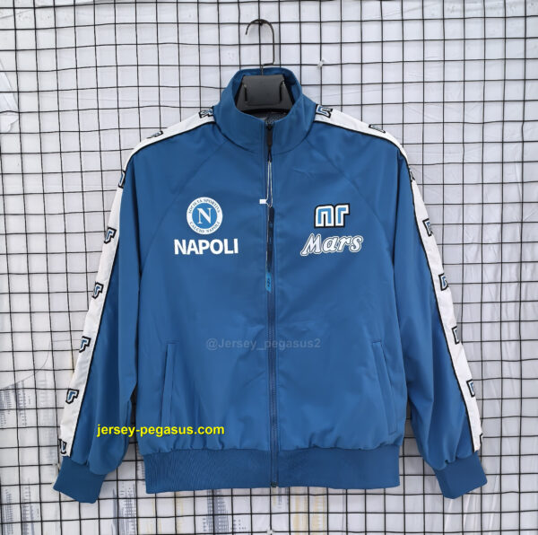 Napoli Retro Blue Windbreaker