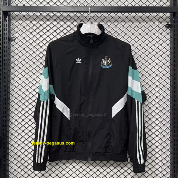 Newcastle black windbreaker