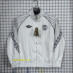PSG White Windbreaker
