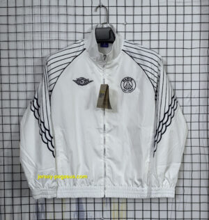 PSG White Windbreaker