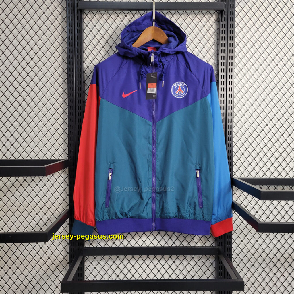 PSG Windbreaker purple and blue