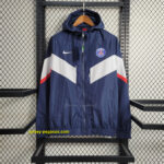 PSG Windbreaker royal blue and white
