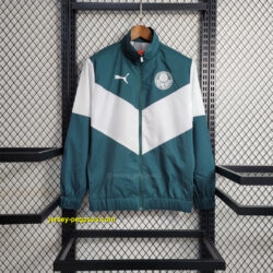 Palmeiras Windbreaker White and Green