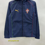 Portugal blue windbreaker