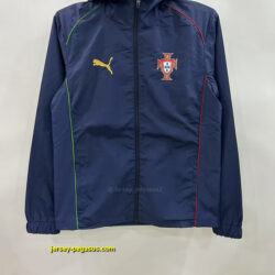 Portugal blue windbreaker