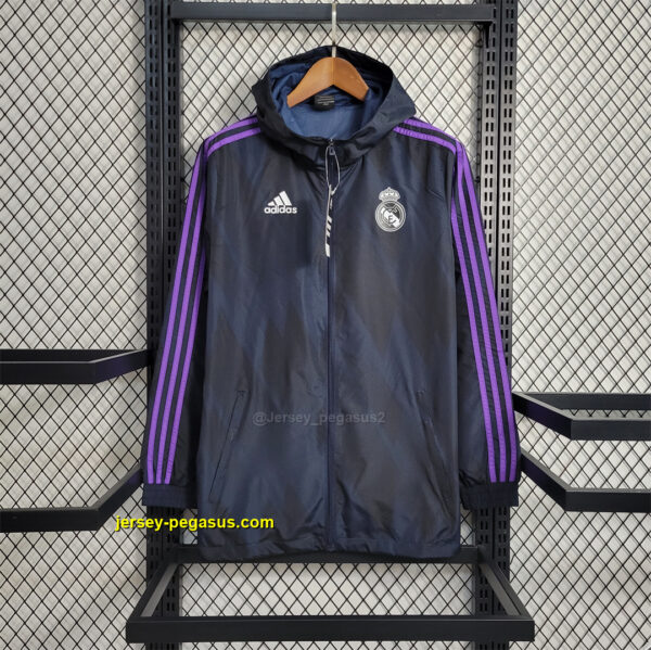 R MAD Windbreaker royal blue and purple R MAD Windbreaker royal blue and purple
